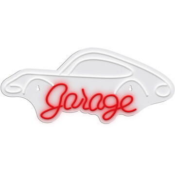 Manta SNL95WH Style Neon Lights Garage white-red