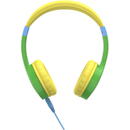 Kids Guard, Wired, Over-ear, Verde-galben