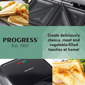 Sandwich maker Progress EK5851PVDE  2-Slice Sandwich Toaster