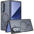 Husa MagSafe pentru Samsung Galaxy Z Fold7 F966, Techsuit, PureFrost, Neagra