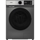 Samus WSNDI-9142DS, 9 kg, Motor Inverter, 1400 rotatii, Clasa energetica A, Programe speciale: Abur, Blugi, Sport, Tesaturi XXL, Haine copii, gri inchis