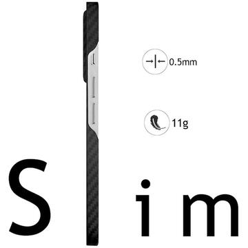 Husa Husa pentru Google Pixel 9 / 9 Pro - Techsuit Aramid Fiber MagSafe - Black