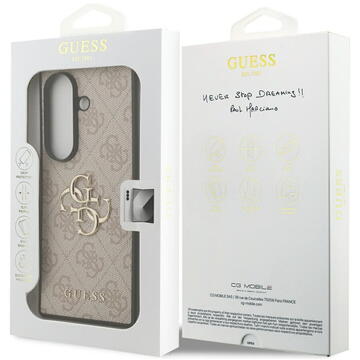 Husa Husa pentru Samsung Galaxy Z Fold7 - Guess Hardcase 4G Big Logo (GUHCZFD74GMGPI) - Pink