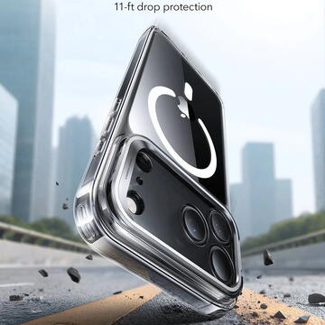 Husa Husa pentru iPhone 17 Pro Max - ESR Classic Hybrid HaloLock Kickstand - Clear