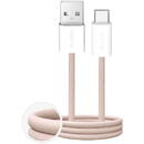 Puro Fabrik 10W Braided Cable USB-A - USB-C 1.5m - Beige