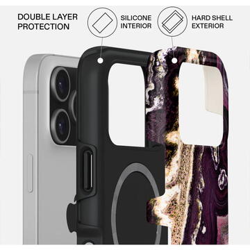 Husa Burga Husa Dual Layer Magsafe Purple Skies iPhone 17 Pro