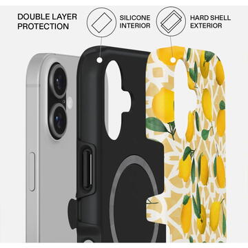 Husa Burga Husa Dual Layer Magsafe Lemon Juice iPhone 17