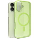 Puro Daylight Magsafe Compatible Silicone Case for iPhone 17 - Translucent Green