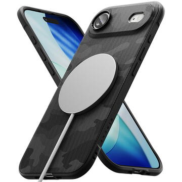 Husa Husa pentru iPhone 17 Air - Ringke Onyx MagSafe - Camo Black