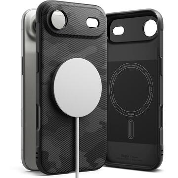 Husa Husa pentru iPhone 17 Air - Ringke Onyx MagSafe - Camo Black