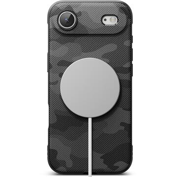 Husa Husa pentru iPhone 17 Air - Ringke Onyx MagSafe - Camo Black