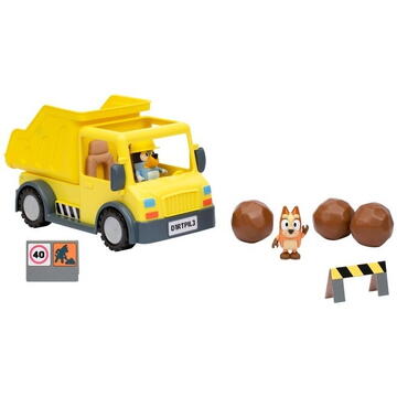 Moose Set de joaca Bluey - Dump Truck, cu 2 figurine