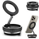 Techsuit Suport de Telefon pentru Bord, Magnetic, Ajustabil - Techsuit VacuumGripX (S15) - Black