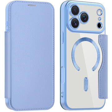 Husa Husa pentru iPhone 17 Pro Max - Techsuit SmartMag Book Case - Light Blue