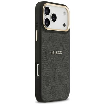 Husa Husa pentru iPhone 17 Pro - Guess Hardcase 4G Classic MagSafe (GUHMP17LP4MSEGCK) - Black