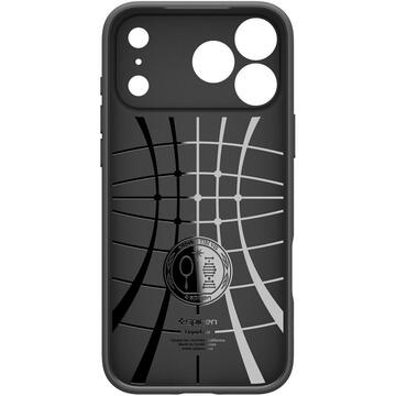 Husa SPIGEN Husa pentru iPhone 17 Pro Max - Liquid Air - Matte Black