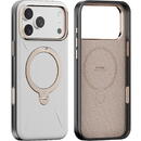 Husa pentru iPhone 17 Pro - Torras QPRO Leather Series - Grey