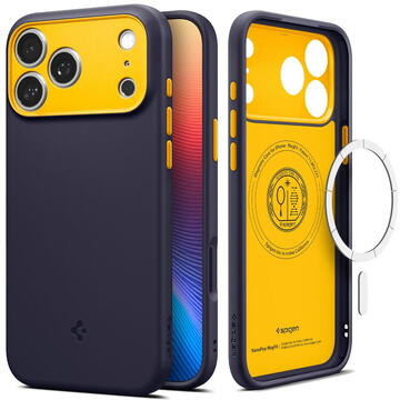 Husa SPIGEN NANO POP MAG MAGSAFE IPHONE 17 PRO BLUEBERRY NAVY