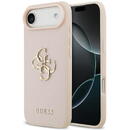 Guess Husa pentru iPhone 17 Air - Guess Hardcase 4G Grained Big and Classic Logo (GUHCP17MPGT4MBP) - Pink