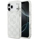 Husa pentru iPhone 17 Pro Max - Karl Lagerfeld IML KL Monogram MagSafe (KLHMP17XHMIKLMEH) - White