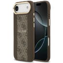 Husa pentru iPhone 17 Air - Guess Hardcase 4G Stripe MagSafe (GUHMP17MPG4SEMCW) - Brown