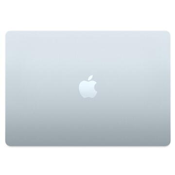 Notebook MacBook Air 15 with Liquid Retina (2025), Apple M4 Deca Core, 15.3 inch, RAM 16GB, SSD 512GB, Apple M4 10-core Graphics, US KB, macOS Sequoia, Sky Blue