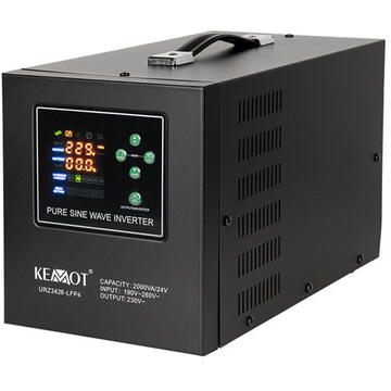 UPS CENTRALE SINUS PUR 2000VA/1400W 24V KEMOT