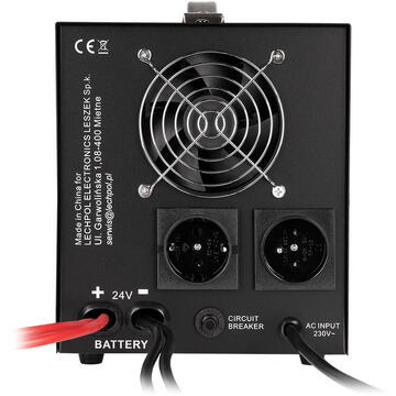 UPS CENTRALE SINUS PUR 2000VA/1400W 24V KEMOT