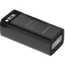 KM0915, 20000 mAh, 100 W, Negru