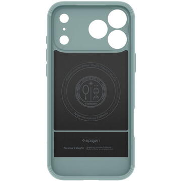 Husa Husa pentru iPhone 17 Pro Max - Spigen Caseology Parallax "S" MagSafe - Sage Green