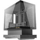 DarkFlash Computer Case F1 Black with 6 ARGB fans