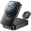 Statie de Alimentare 3in1 Pliabila pentru Telefon, Casti, Smartwatch, 15W - Yesido (DS27) - Black