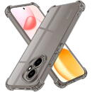 Techsuit Husa pentru Honor 400 Smart 5G / 400 Smart 4G / X7d 4G - Techsuit Shockproof Clear Silicone - Smoke Black