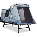 Cort auto cu prindere pe carligul de remorcare, Thule, Outset, pentru 3 persoane, Dark slate