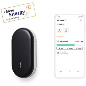 Controller smart Netatmo pentru aer conditionat, control inteligent de la distanta